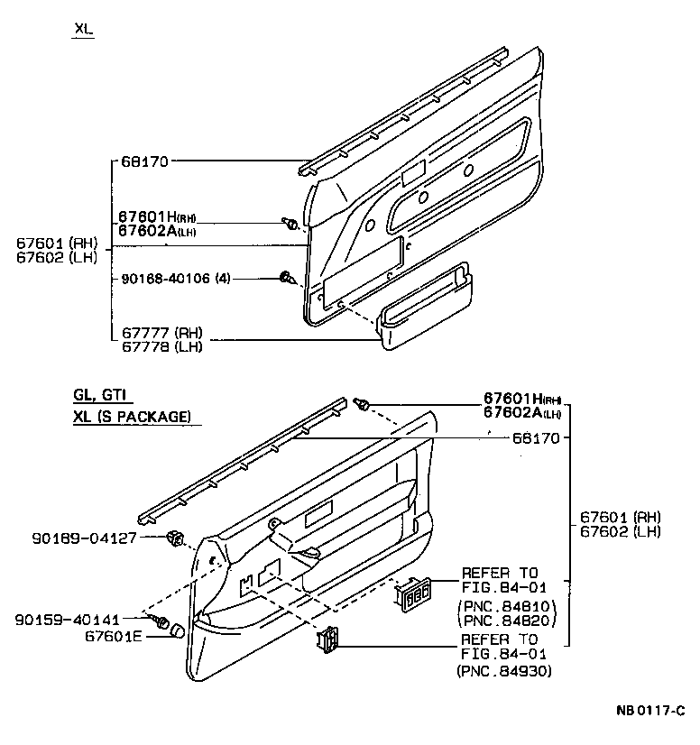 67112-12470 PANEL, FRONT DOOR, OUTER LH product image
