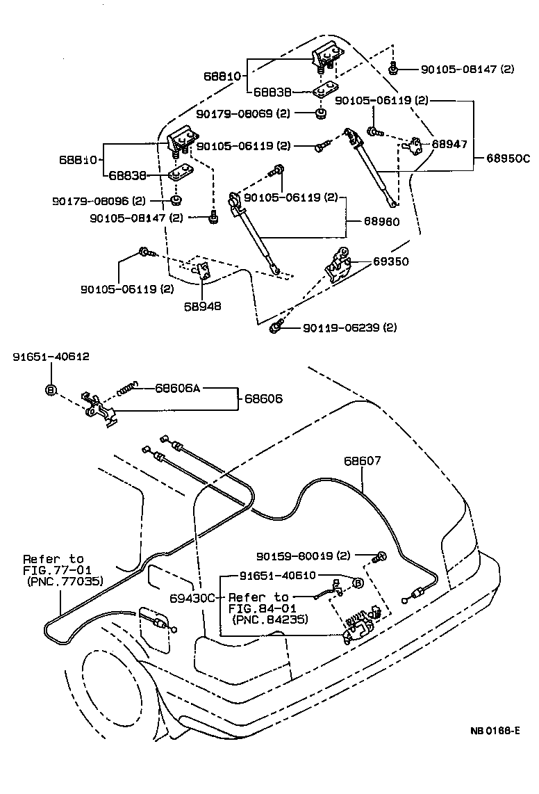 69350-13090 LOCK ASSY, BACK DOOR product image