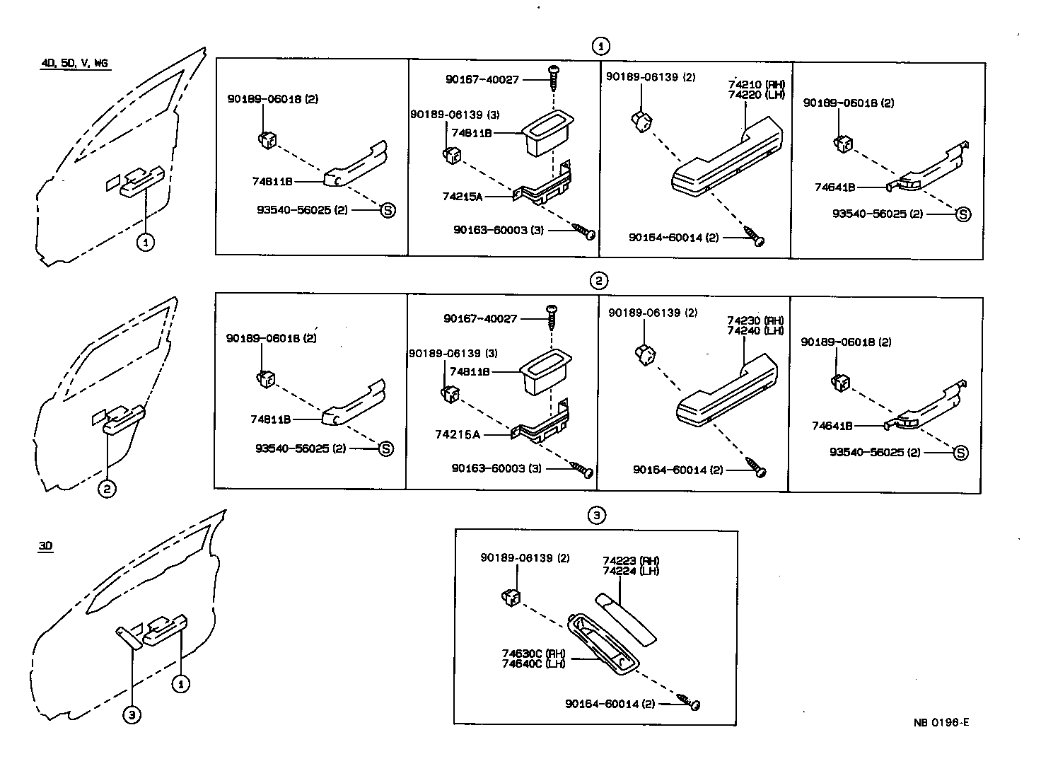 74617-22010-44 PLUG, ASSIST GRIP product image