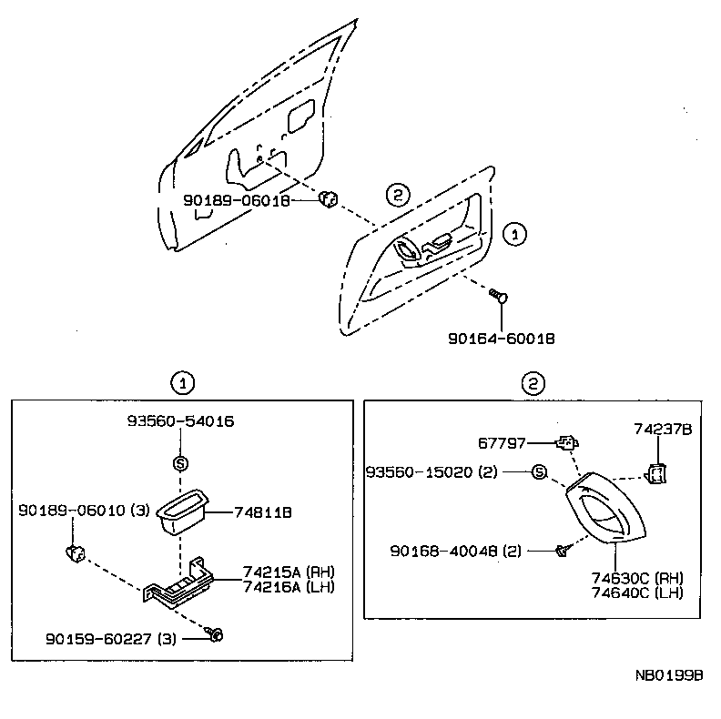 74617-22010-20 PLUG, ASSIST GRIP product image