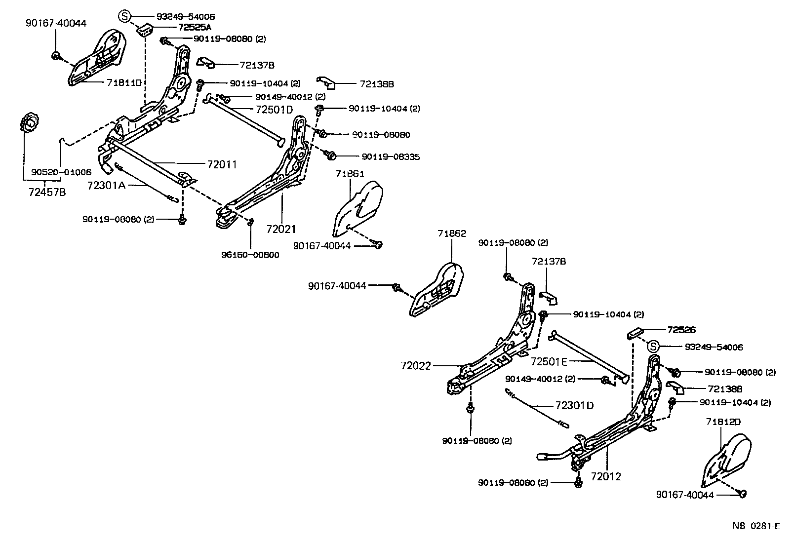 71071-1H640-04 COVER, FRONT SEAT CUSHION, RH(FOR SEPARATE TYPE) product image