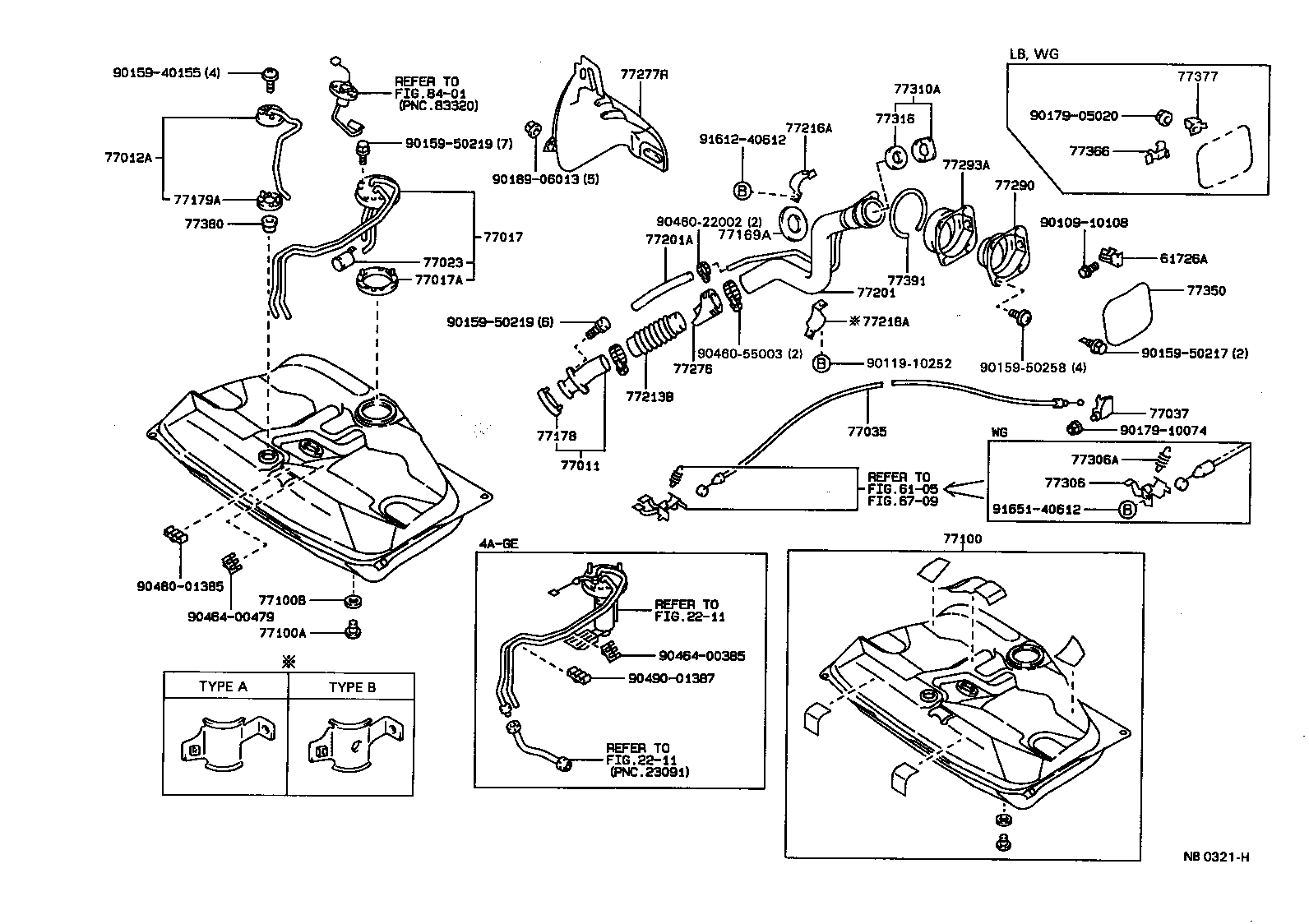 77001-19555 TANK ASSY, FUEL product image