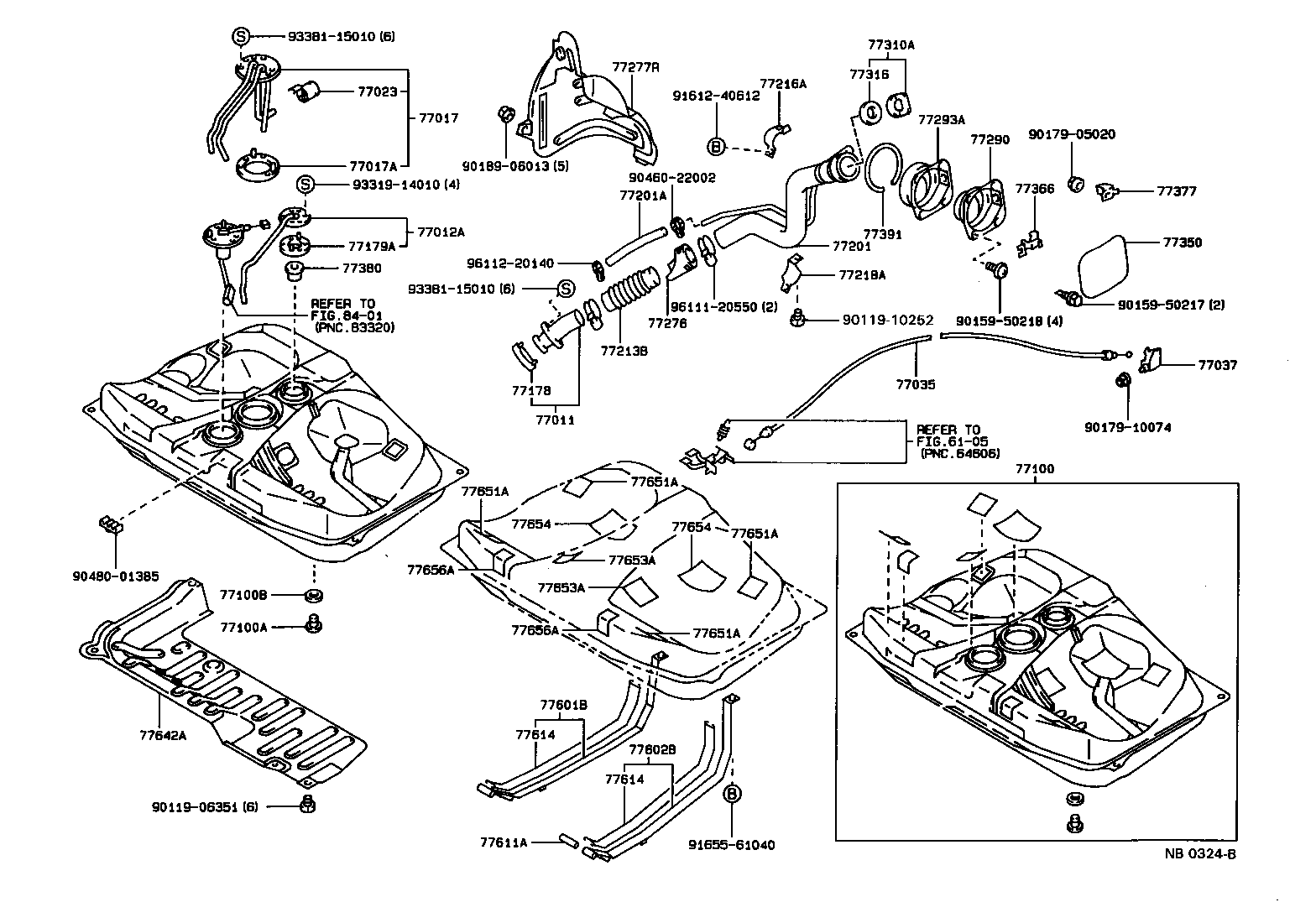 77035-12160 CABLE SUB-ASSY, FUEL LID LOCK CONTROL product image