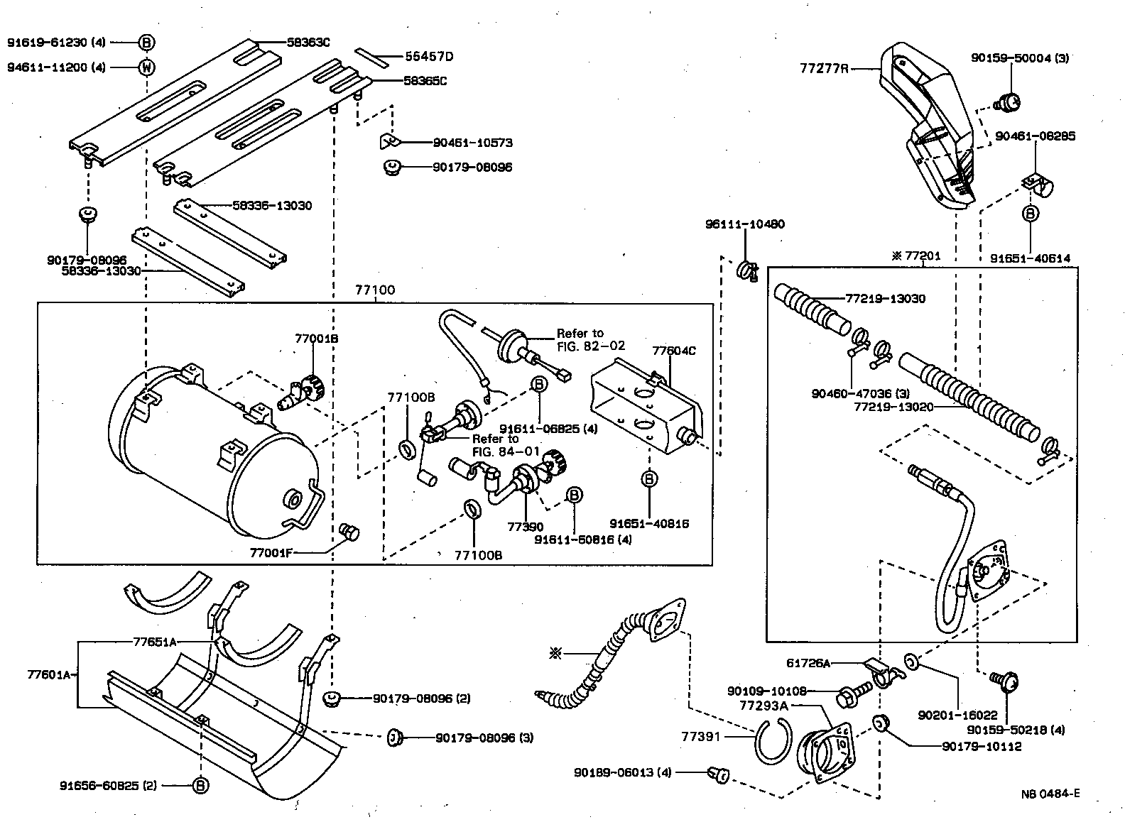 23271-11010 HOSE, FUEL, NO.1(FOR RETURN TUBE, NO.1) product image