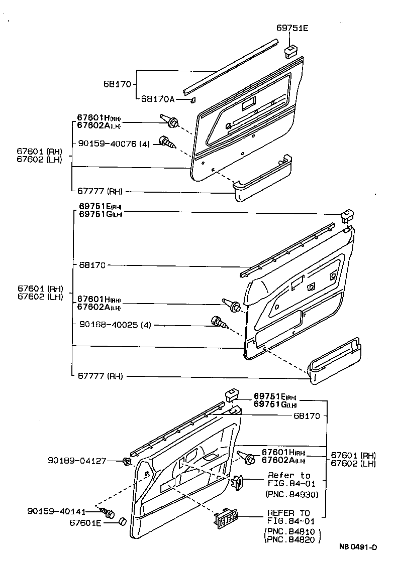 67404-12090 FRAME SUB-ASSY, FRONT DOOR, REAR LOWER LH product image