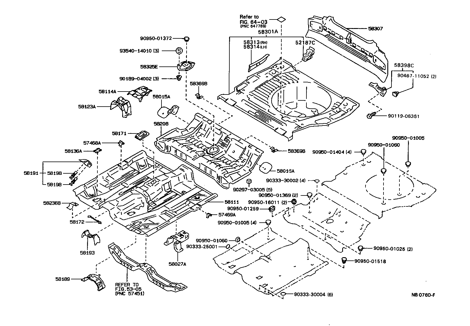 58397-20070 COVER, BODY LOWER BACK, RH product image
