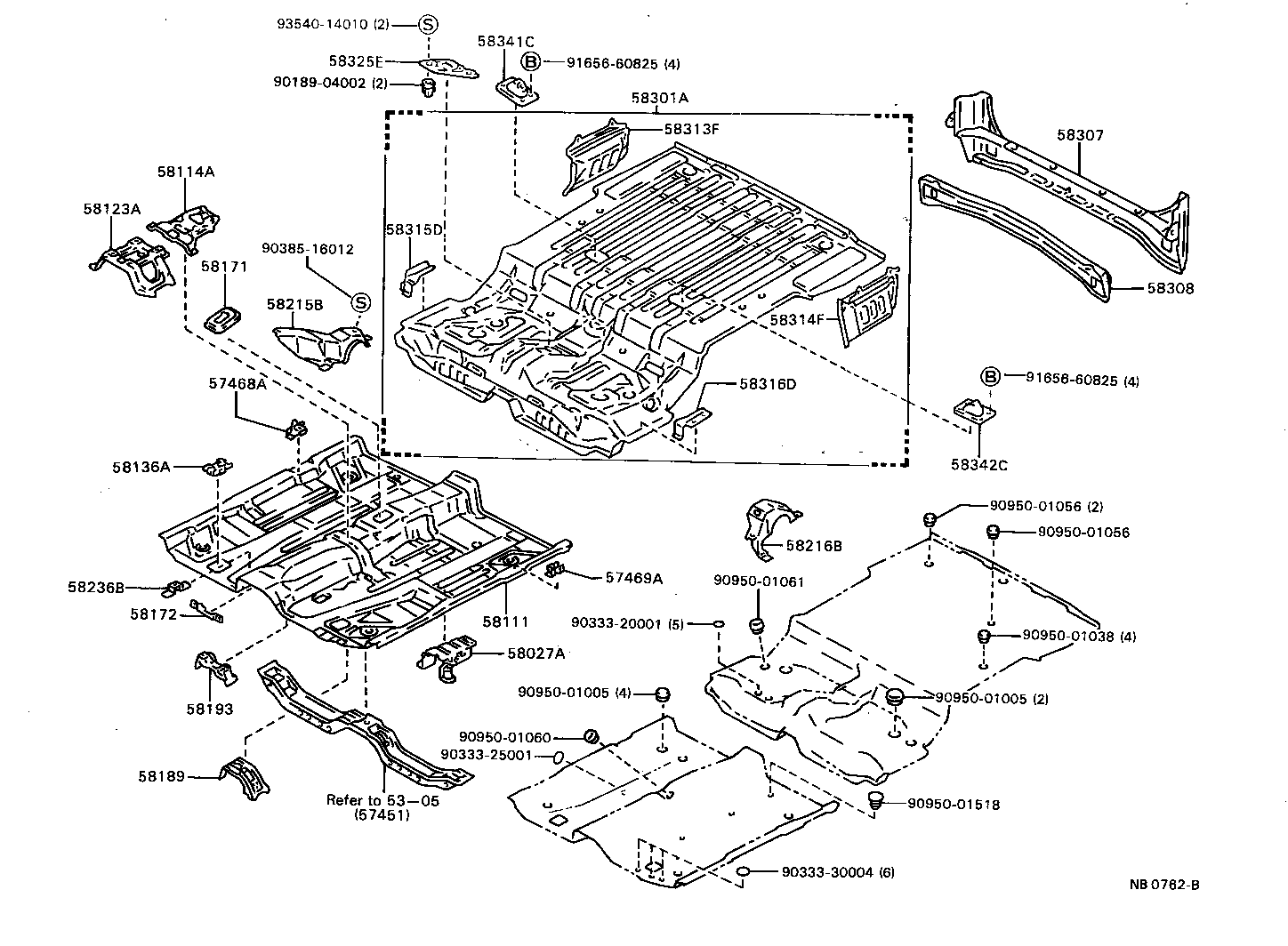 58397-20070 COVER, BODY LOWER BACK, RH product image