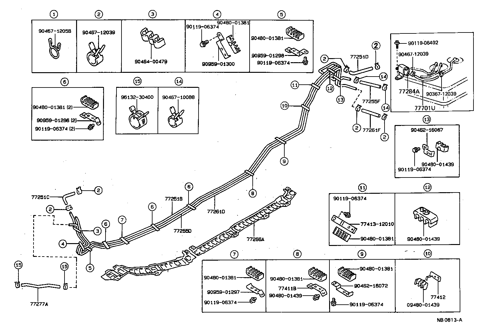 77001-19555 TANK ASSY, FUEL product image