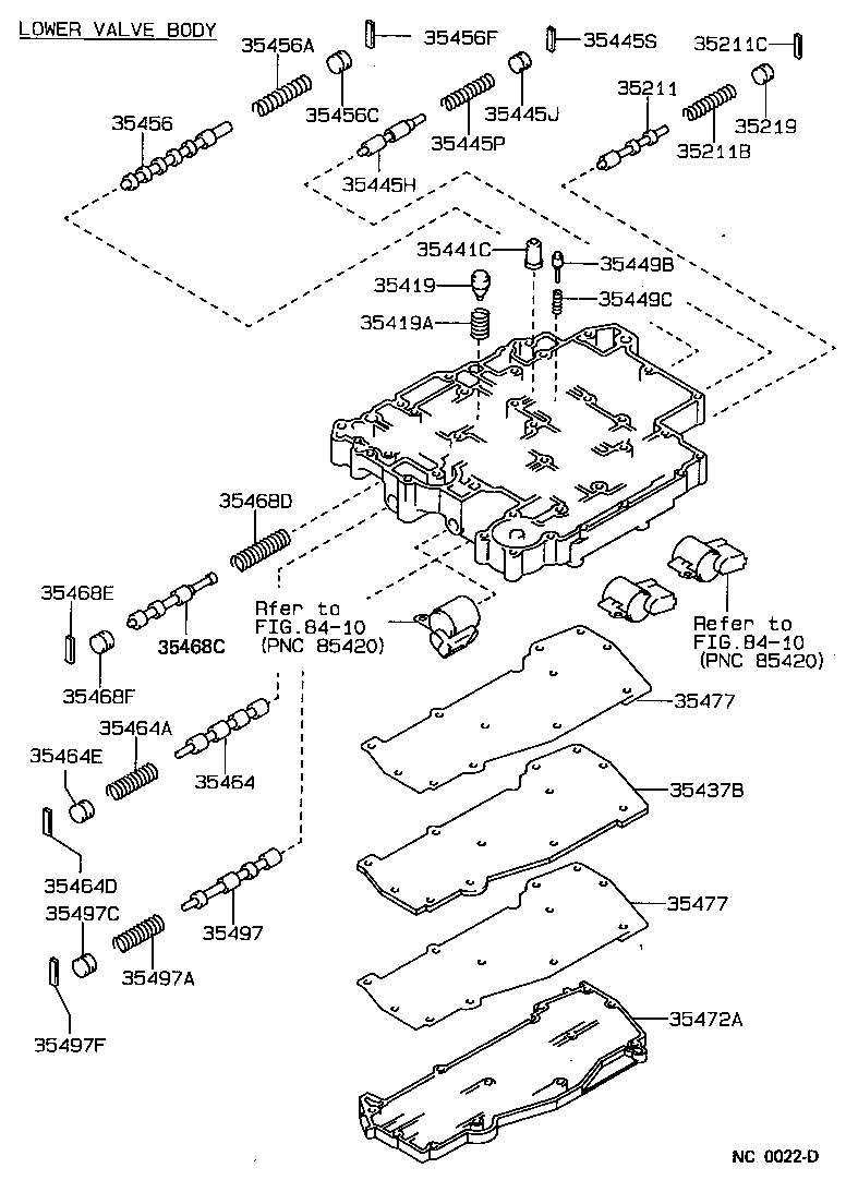 35432-20110 PLATE, VALVE BODY, NO.1 product image