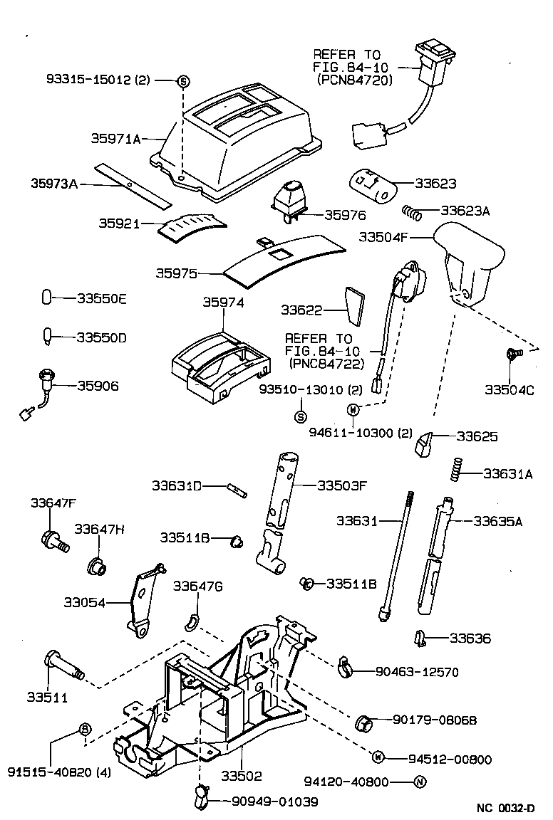 33054-12030 LEVER SUB-ASSY, SHIFT, NO.2(FOR FLOOR SHIFT) product image