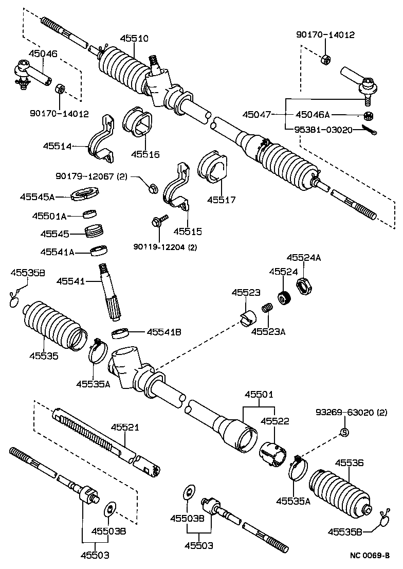 44211-12110 HOUSING, CONTROL VALVE product image