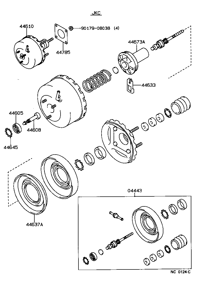 44758-12280 BRACKET, VACUUM CHECK VALVE product image