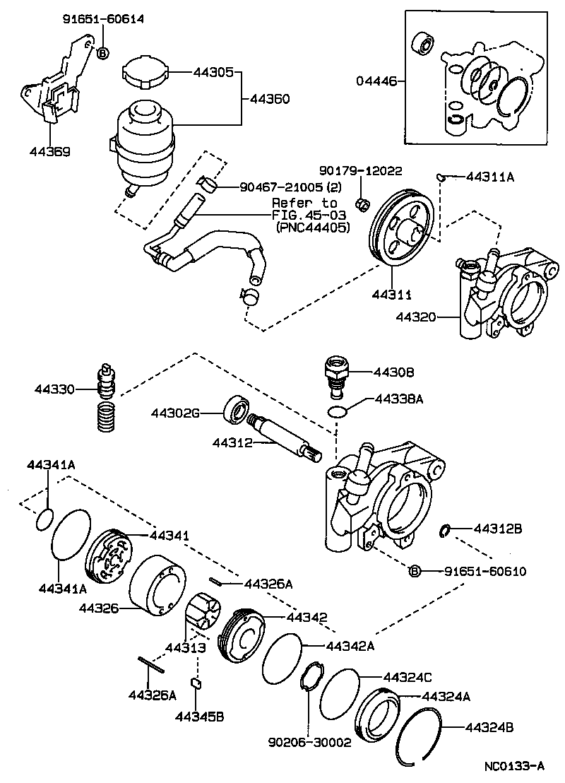 44320-12221 PUMP ASSY, VANE product image