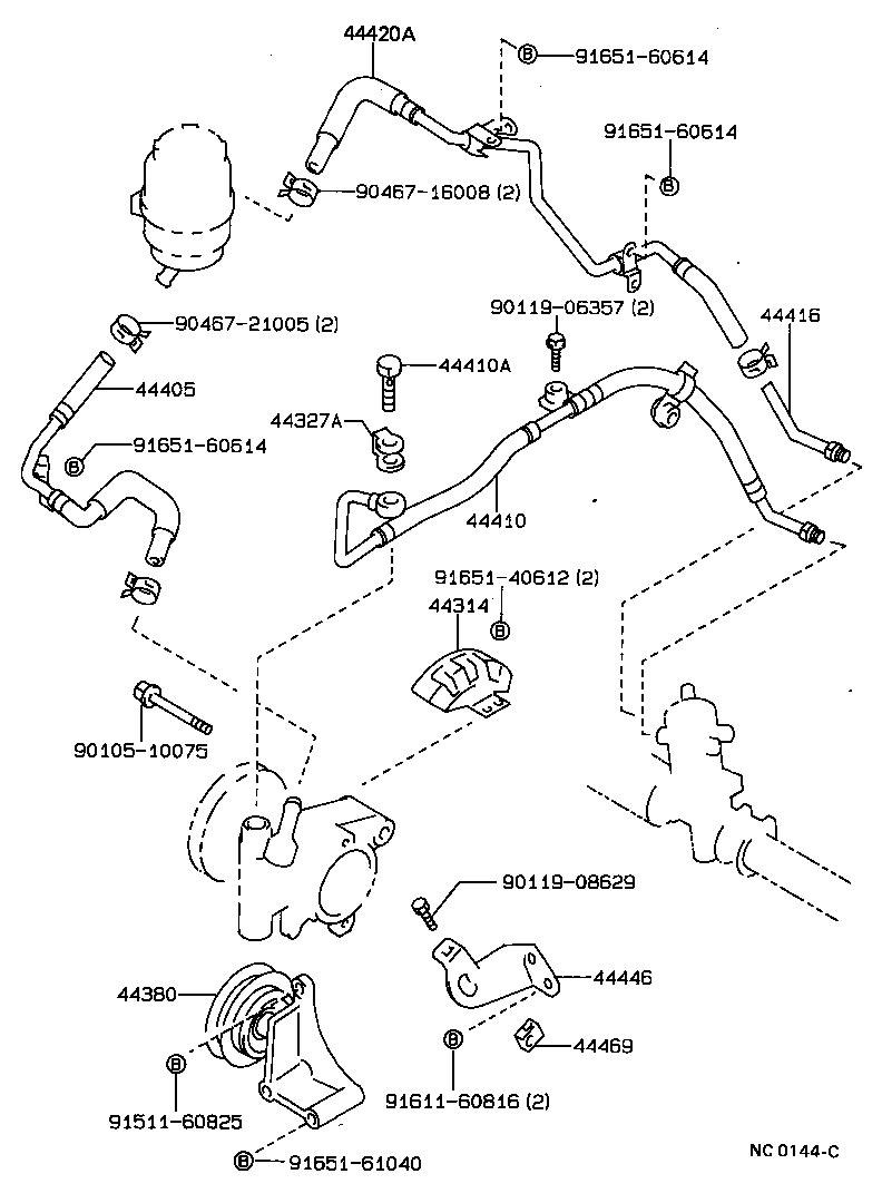44314-12020 COVER, PULLEY product image