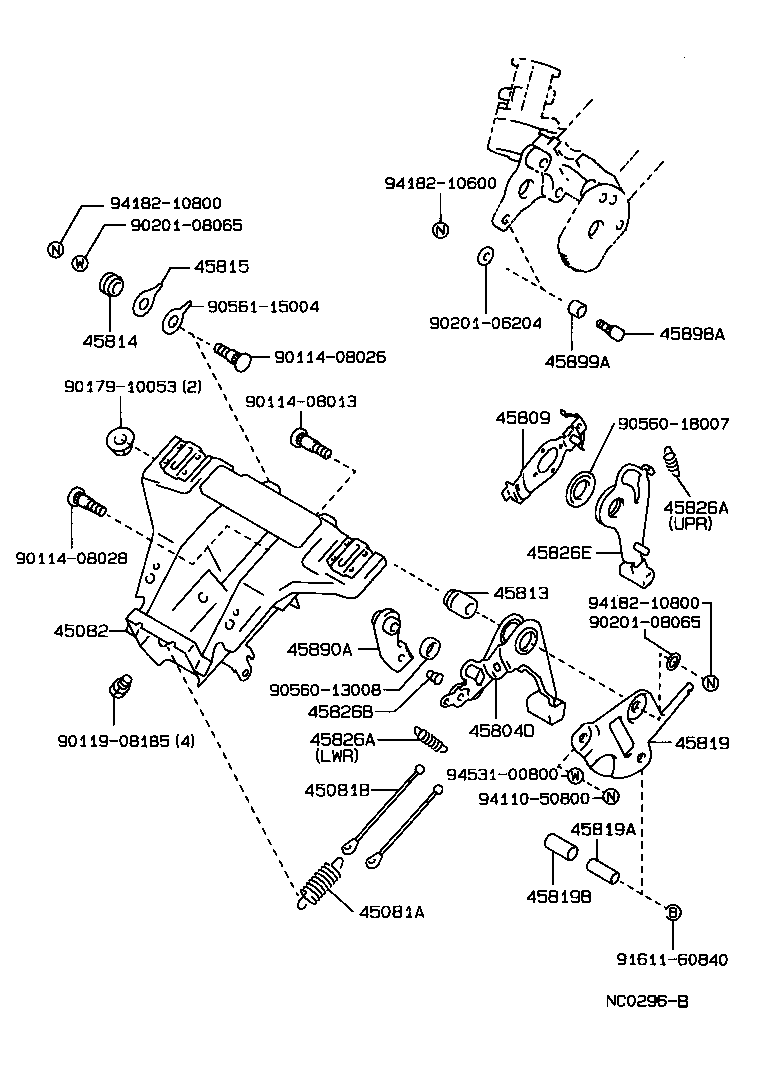 45230-30160 COUPLING ASSY, FLEXIBLE product image