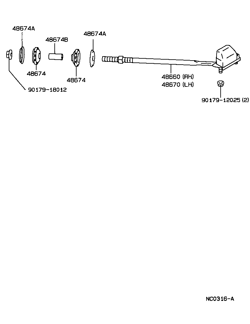 48131-30620 SPRING, FRONT COIL, RH product image