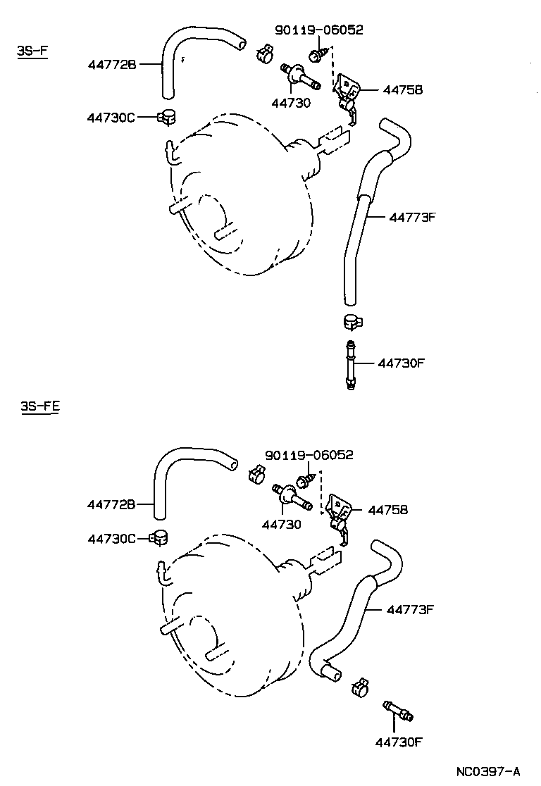 44610-2B320 BOOSTER ASSY, BRAKE product image