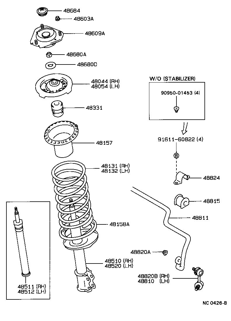 48131-2L750 SPRING, FRONT COIL, LH product image