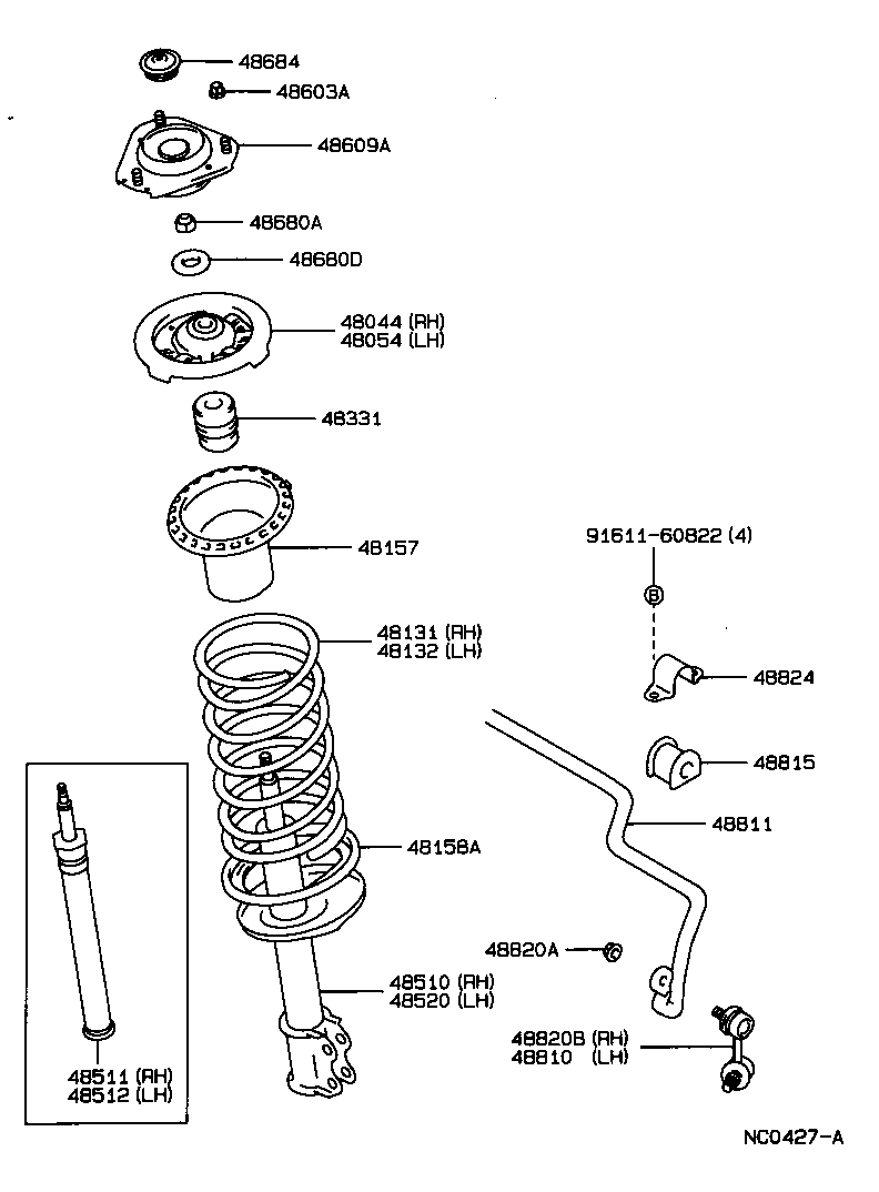 48131-2G690 SPRING, FRONT COIL, RH product image