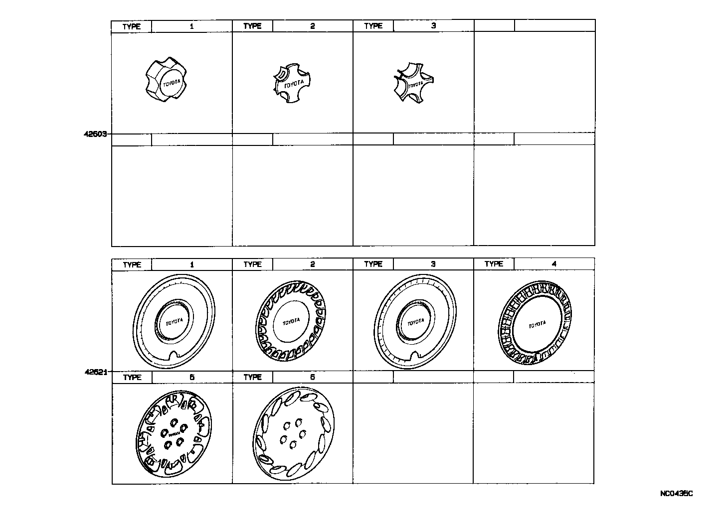 42602-20100-33 CAP, WHEEL product image