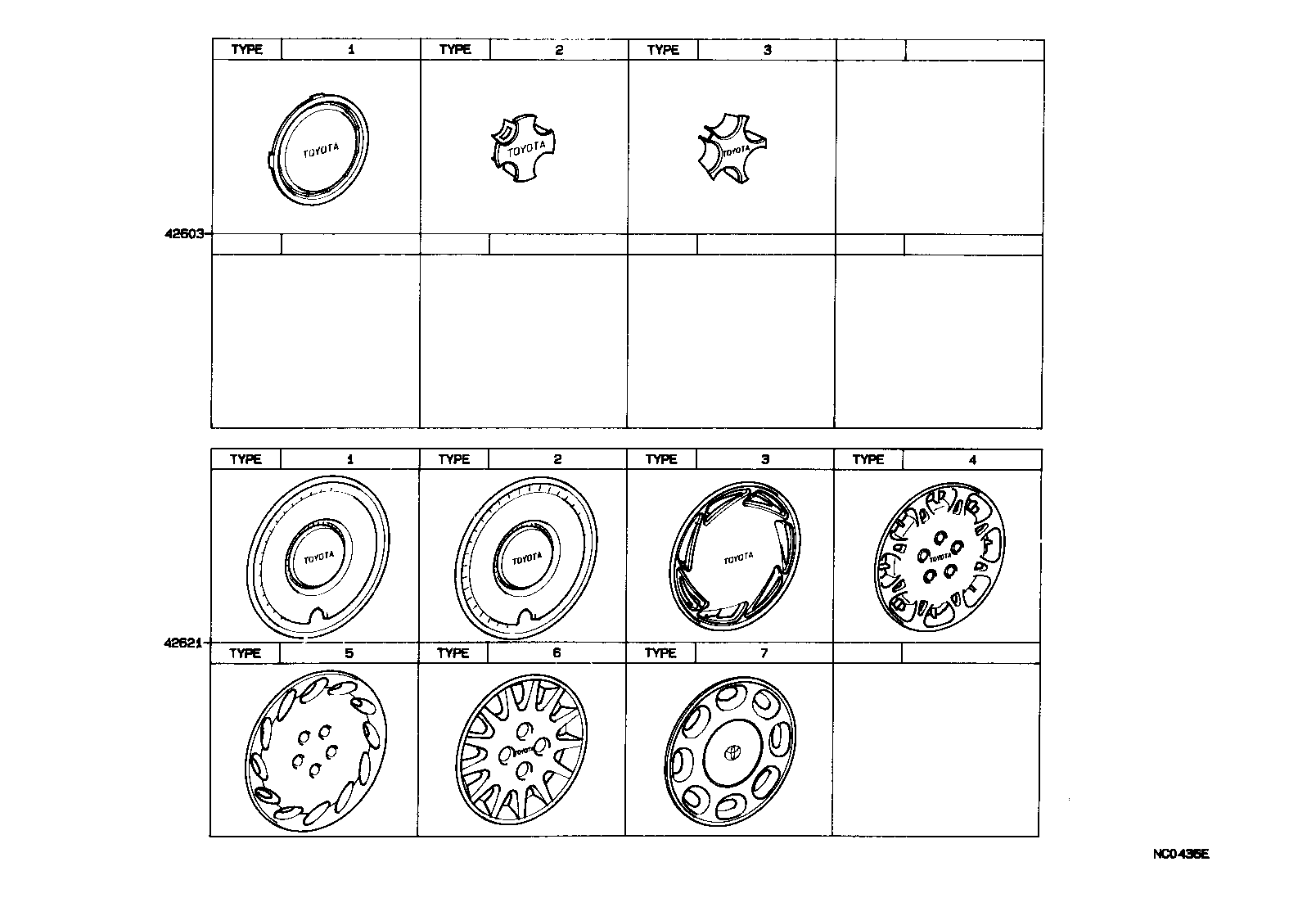 42602-20180 CAP, WHEEL product image