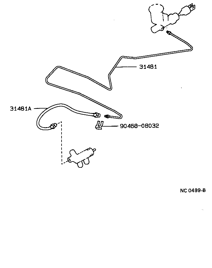 31301-22230 PEDAL SUB-ASSY, CLUTCH product image