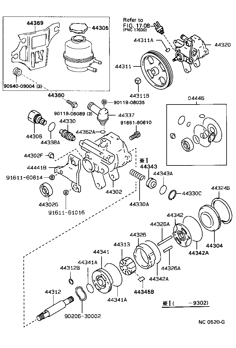 44320-22411 PUMP ASSY, VANE product image