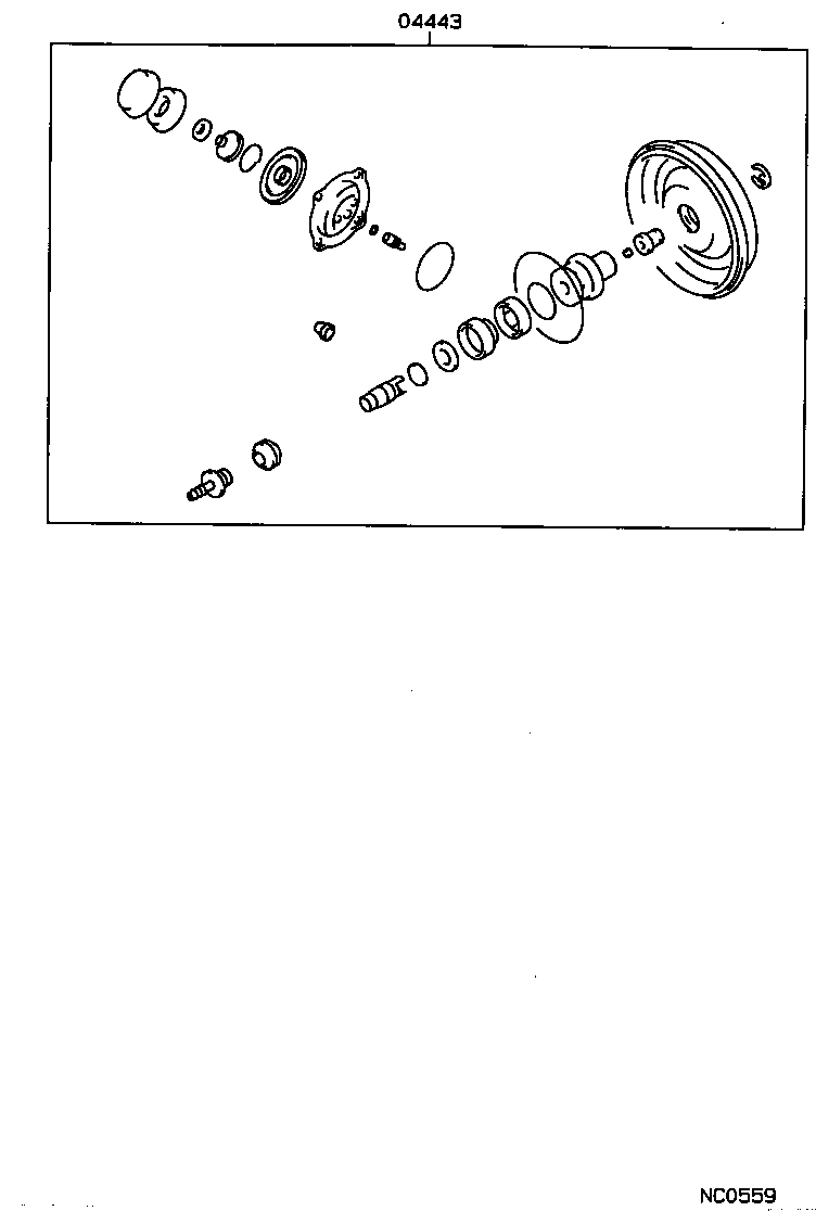 44610-22790 BOOSTER ASSY, BRAKE product image
