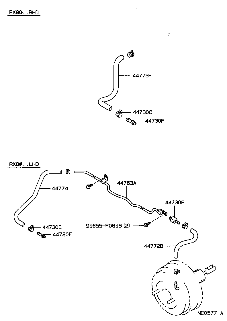 44610-22700 BOOSTER ASSY, BRAKE product image