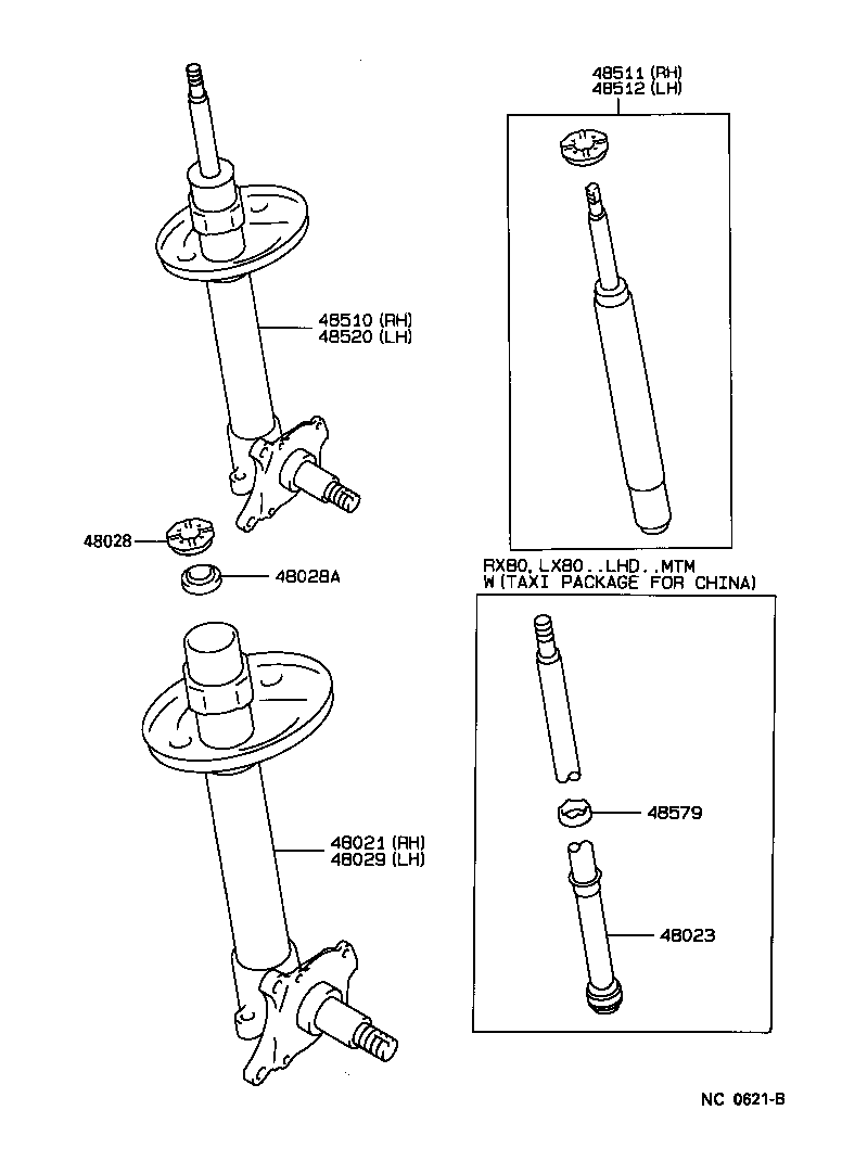 48131-2A540 SPRING, FRONT COIL, LH product image