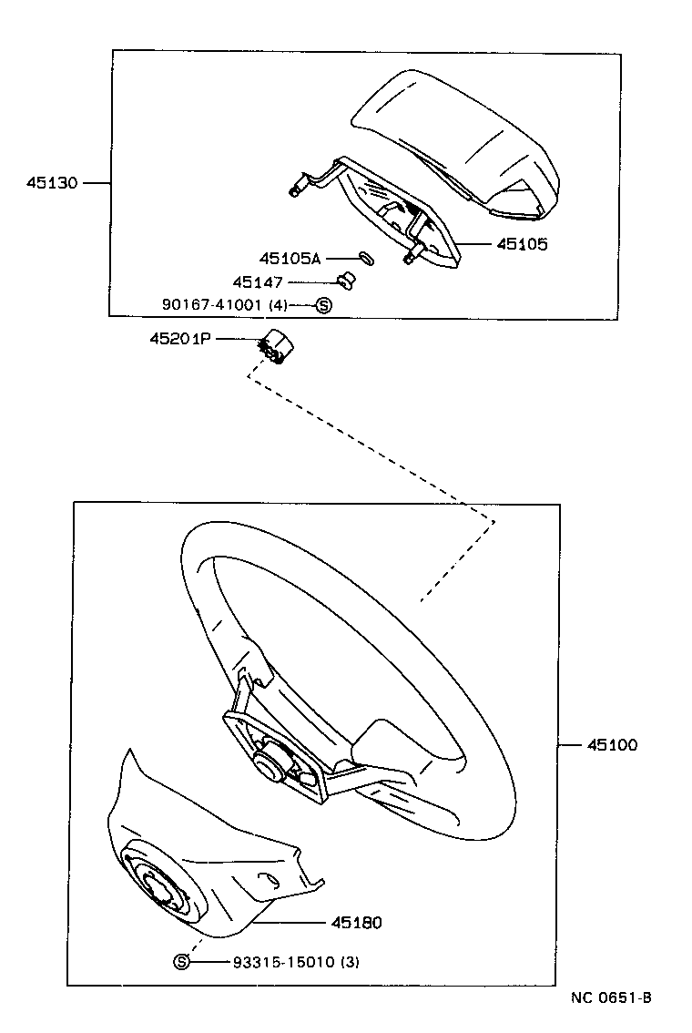 45105-35040 PLATE SUB-ASSY, HORN BUTTON CONTACT, NO.1 product image