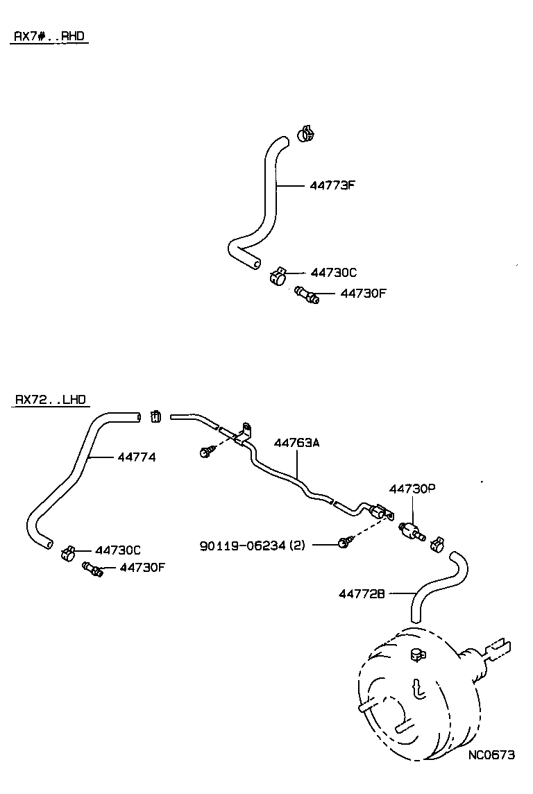 44610-22780 BOOSTER ASSY, BRAKE product image