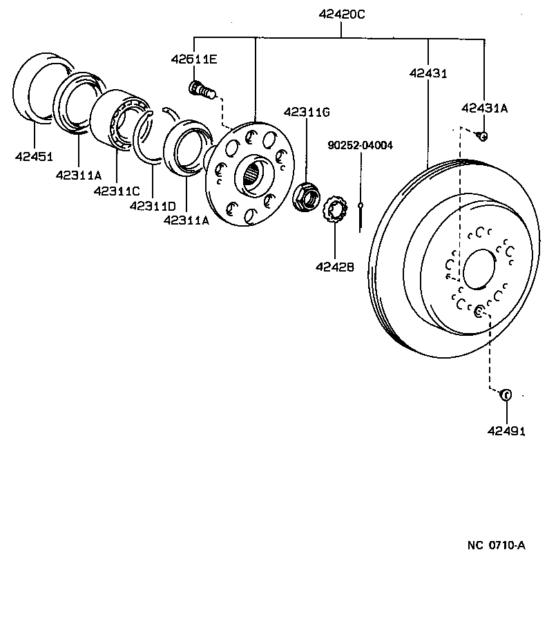 Toyota 90949-01513 CLAMP, NO. 2 (FOR RR DRIVE SHAFT OUTBOARD JOINT BOOT)