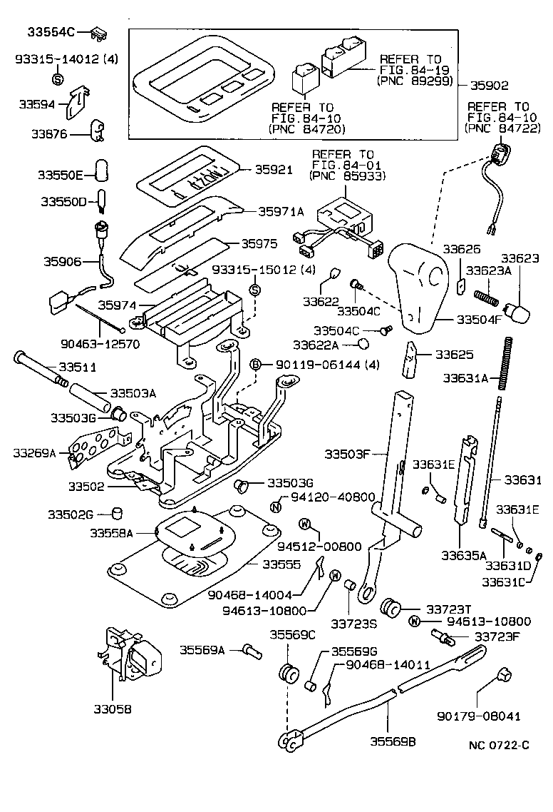 Toyota 33055-50030 LEVER SUB-ASSY, SHIFT(FOR FLOOR SHIFT)