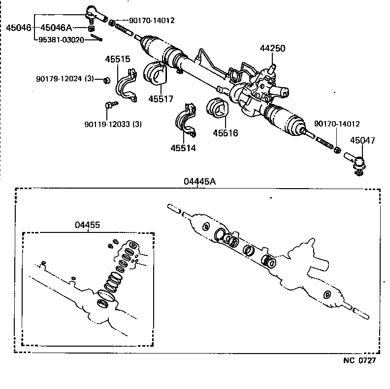44211-32070 HOUSING, CONTROL VALVE product image