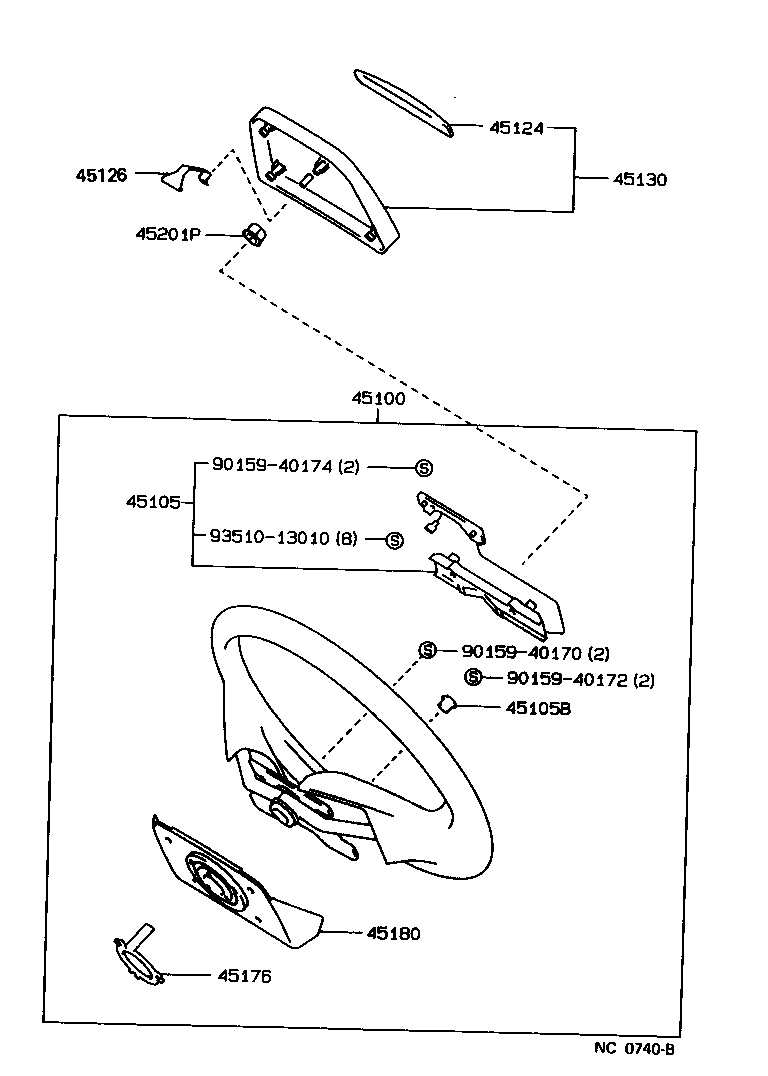 45176-30060 RING, HORN CONTACT product image