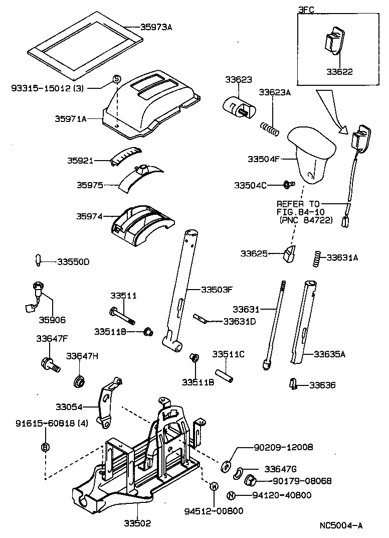 33622-20010 COVER, SHIFT LEVER KNOB, NO.1 product image