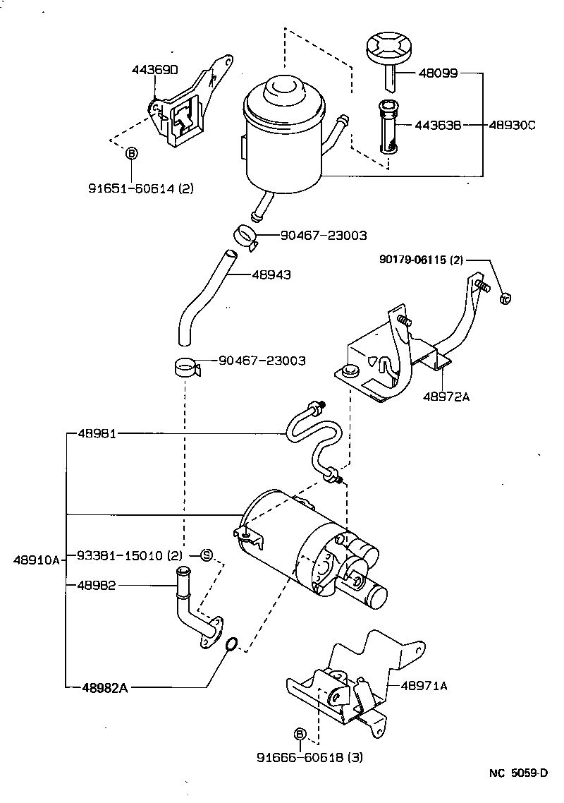 48910-12010 PUMP & MOTOR ASSY, HEIGHT CONTROL product image