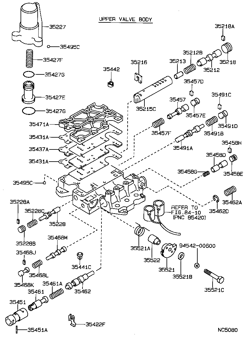 35410-32071 BODY ASSY, TRANSMISSION VALVE product image