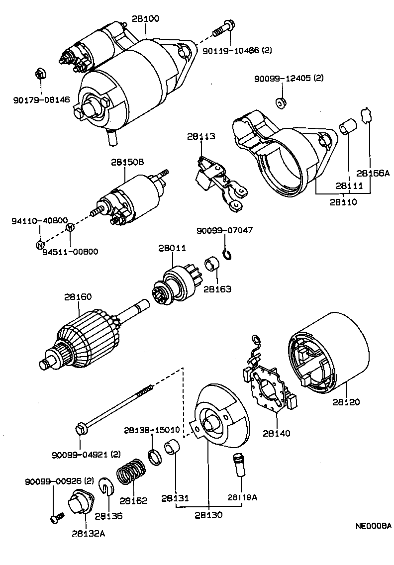 28199-70020 PROTECTOR, DUST STARTER product image