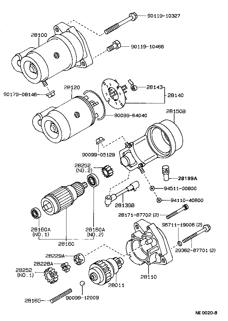 28199-70020 PROTECTOR, DUST STARTER product image