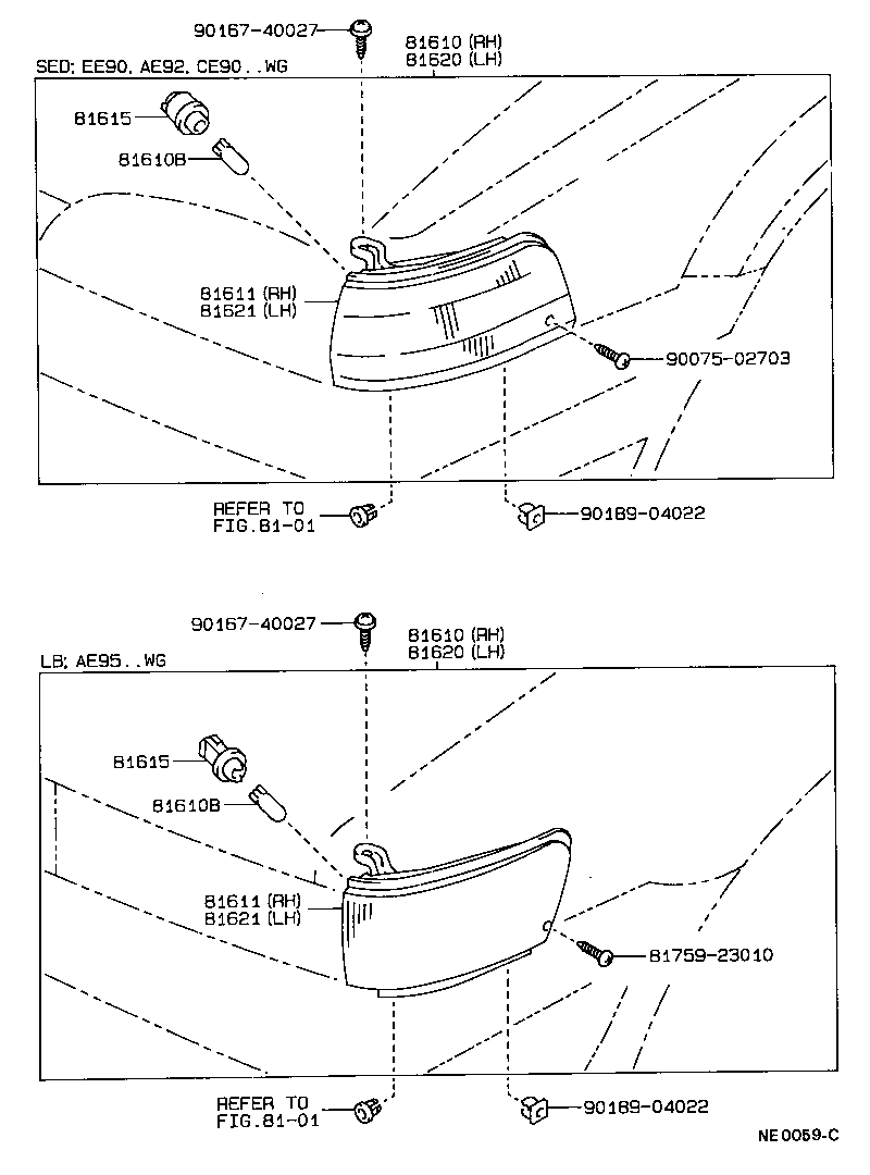 81610-12430 LAMP ASSY, PARKING & CLEARANCE, RH product image