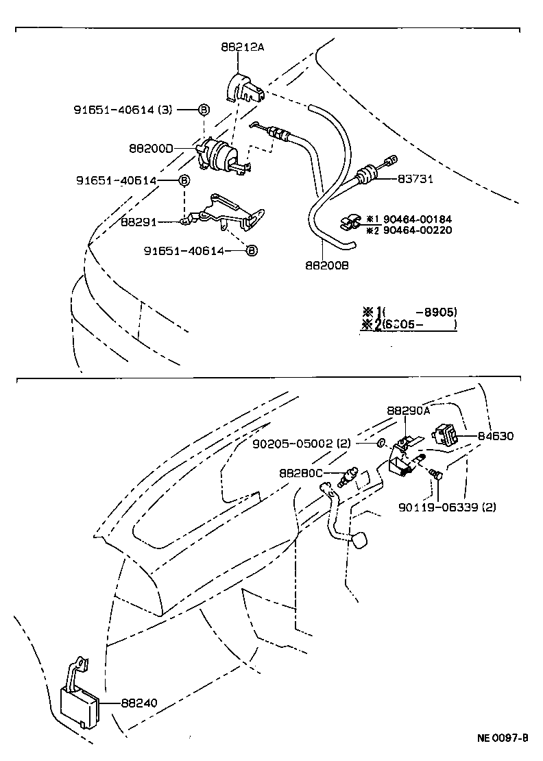 88290-12010 BELLCRANK ASSY, CRUISE CONTROL product image