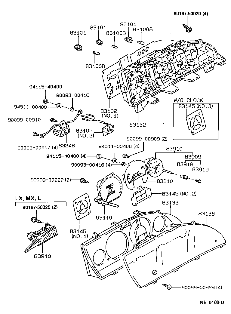 83243-1A390 GAGE ASSY, FUEL RECEIVER product image