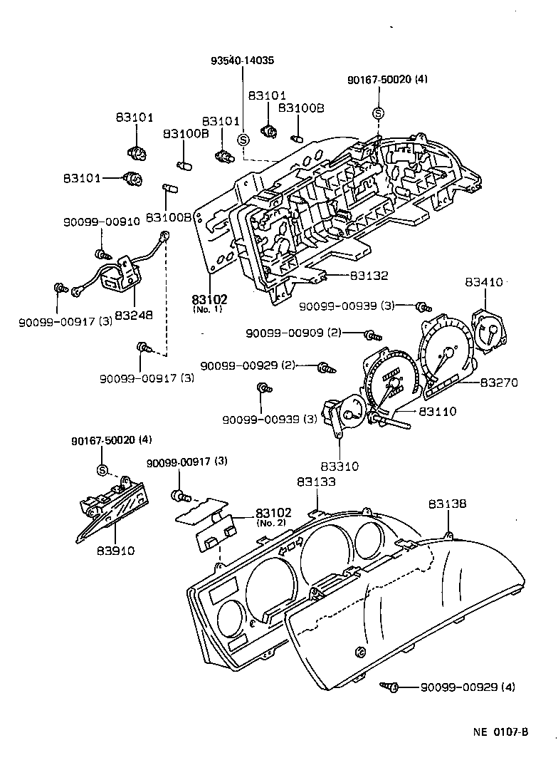 83243-1A390 GAGE ASSY, FUEL RECEIVER product image