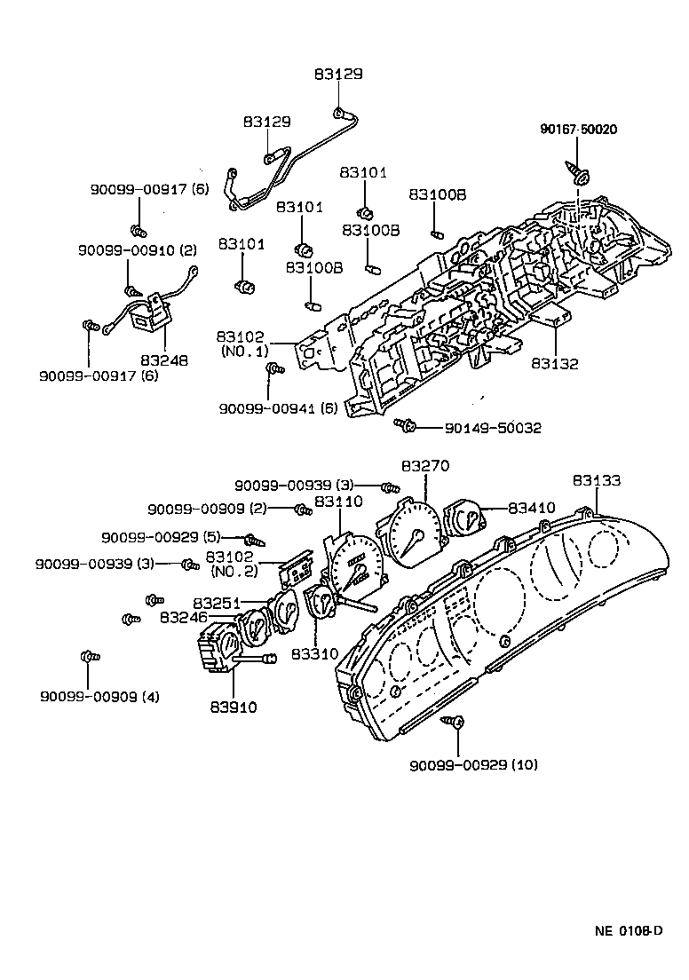 83243-1A390 GAGE ASSY, FUEL RECEIVER product image