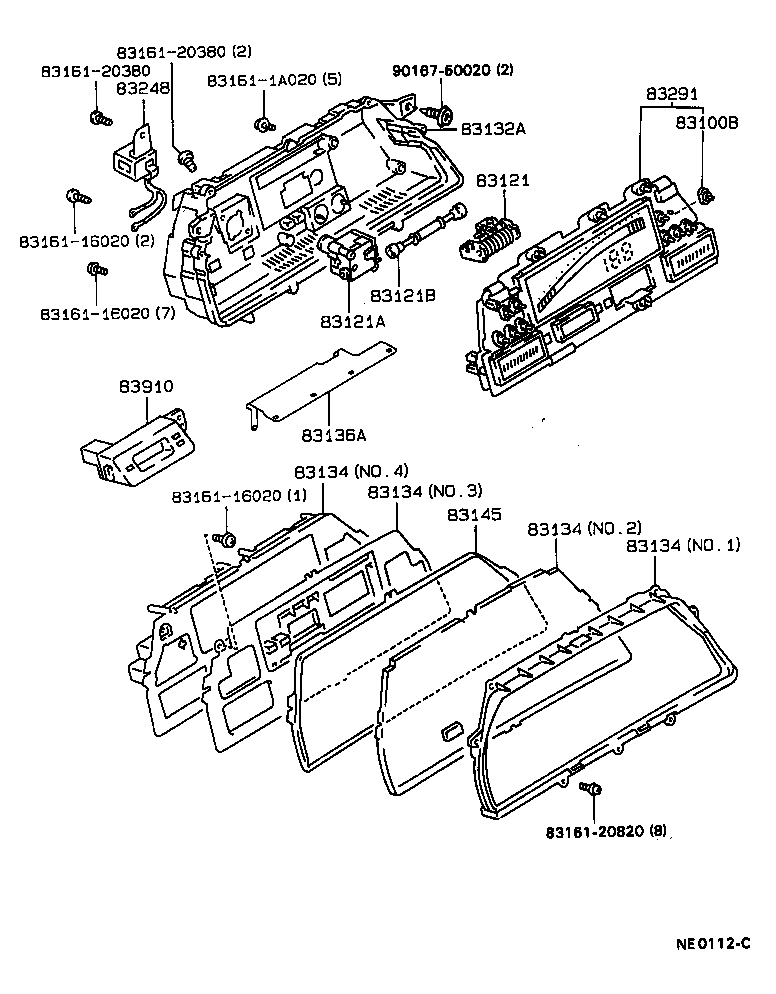 83121-1A040 SENSOR, SPEED product image