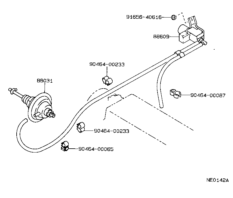 88609-12450 DEVICE SUB-ASSY, IDLE UP product image