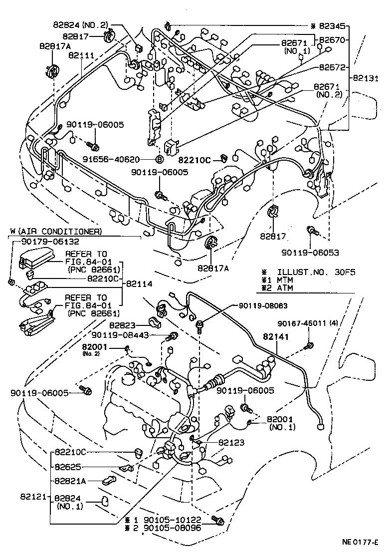82121-1H040 WIRE, ENGINE product image