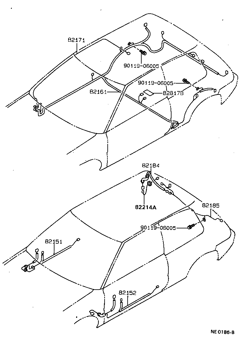 82121-1H040 WIRE, ENGINE product image